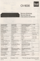 Dual CV-6030-Shematics 